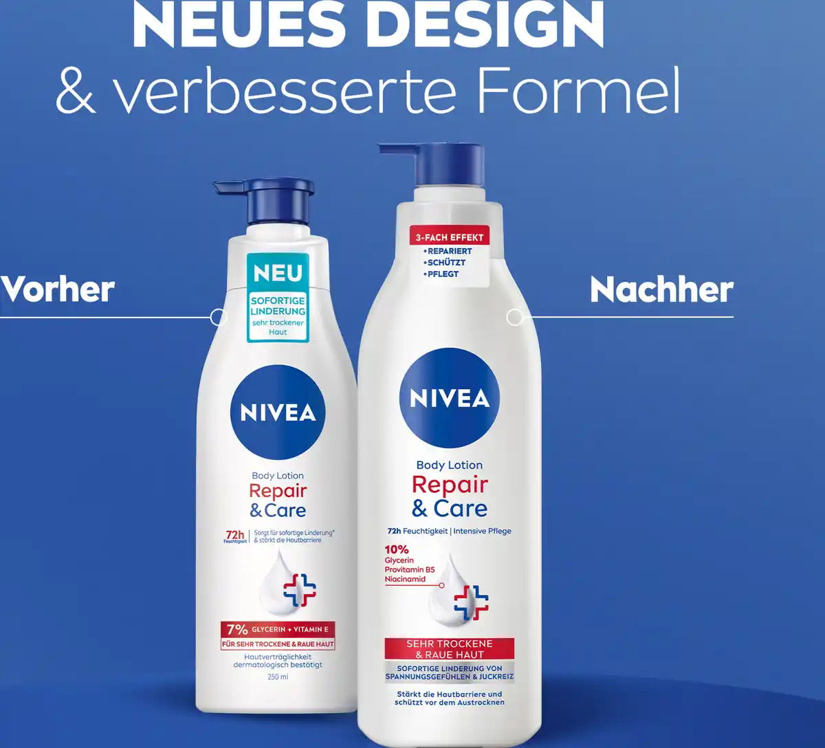 Bild 4 von NIVEA Body Lotion Repair & Care, 250 ml