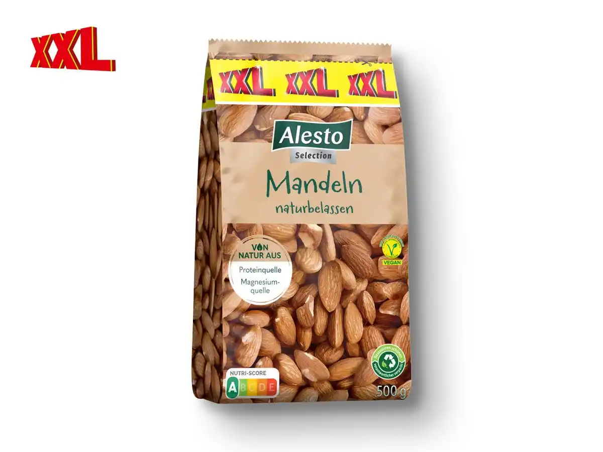 Bild 1 von Alesto Selection Mandeln XXL,  500 g