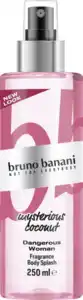 bruno banani Dangerous Woman mysterious coconut, Body Splash 250 ml