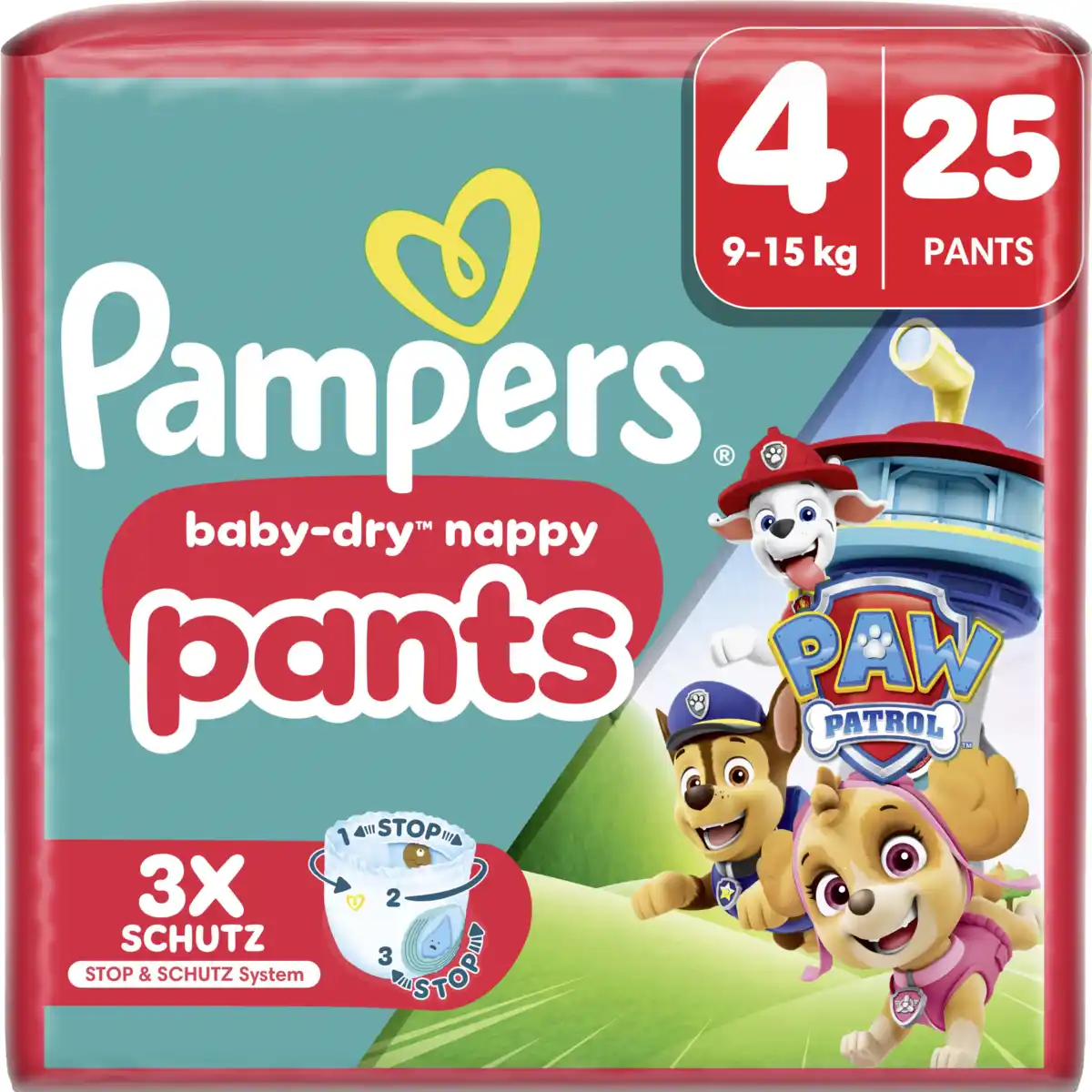 Bild 1 von Pampers Baby Dry Pants Windeln Gr.4 Maxi 9-15kg Single Pack