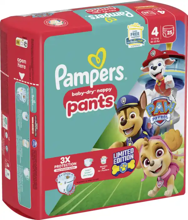 Bild 2 von Pampers Baby Dry Pants Windeln Gr.4 Maxi 9-15kg Single Pack