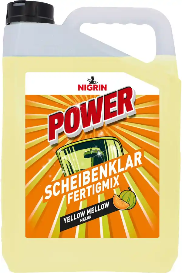 Bild 1 von Nigrin Scheibenklar Power Yellow-Melon gebrauchsfertig 5 L