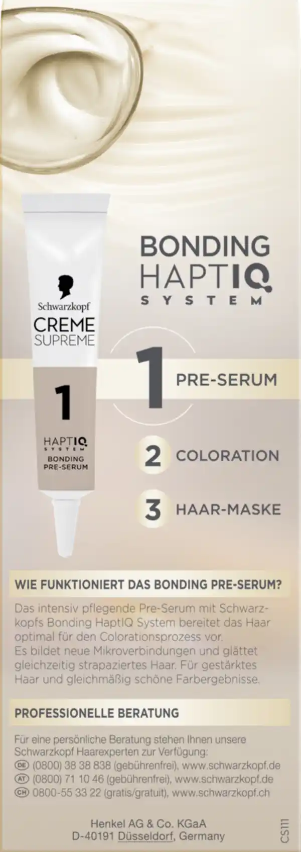 Bild 3 von CREME SUPREME Pflegende Coloration 11-11 Ultra-Helles Titanblond