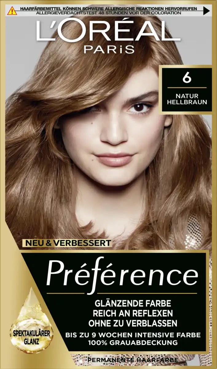 Bild 1 von L’Oréal Paris Préférence 6 Natur Hellbraun