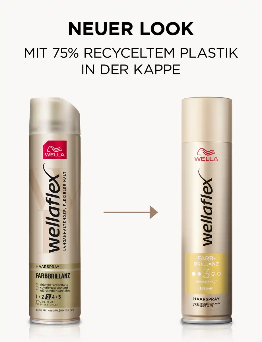 Bild 4 von Wella Wellaflex Farbbrillanz Haarspray, 250 ml