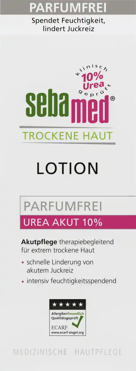 Bild 1 von sebamed Lotion Trockene Haut Urea Akut 10%, 200 ml