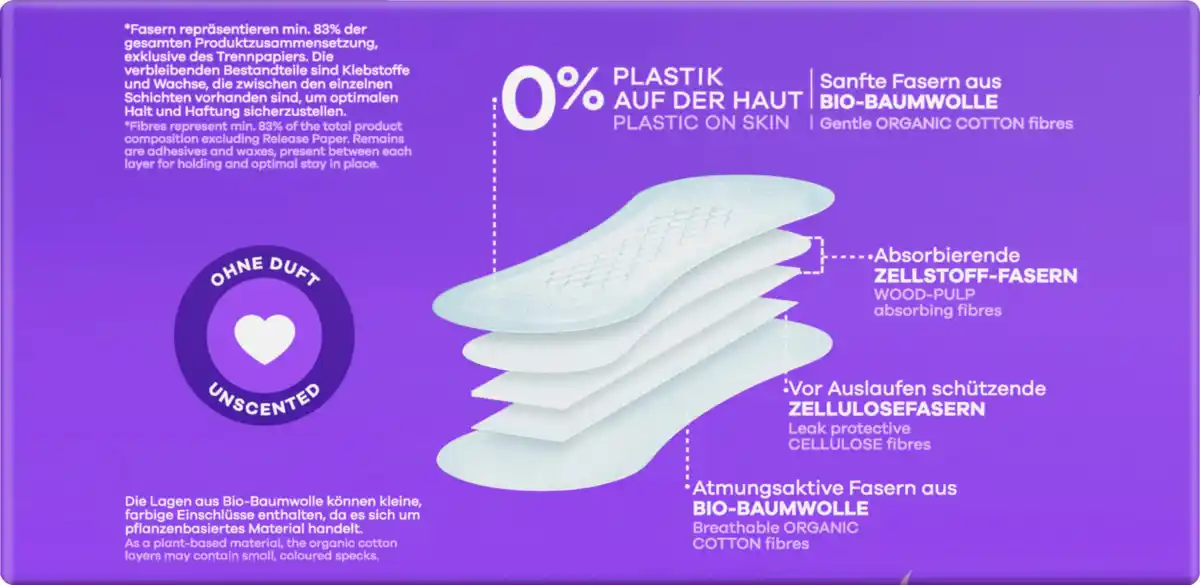 Bild 3 von Always Daily Fresh Slipeinlagen Pflanzenbasiert Long BigPack