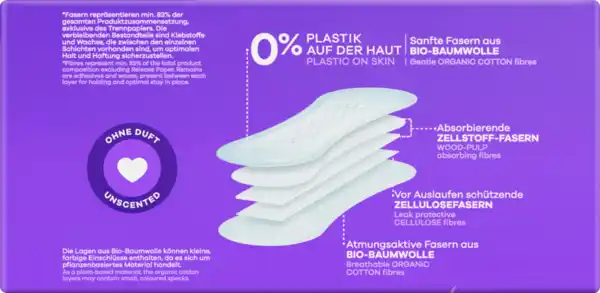 Bild 3 von Always Daily Fresh Slipeinlagen Pflanzenbasiert Long BigPack