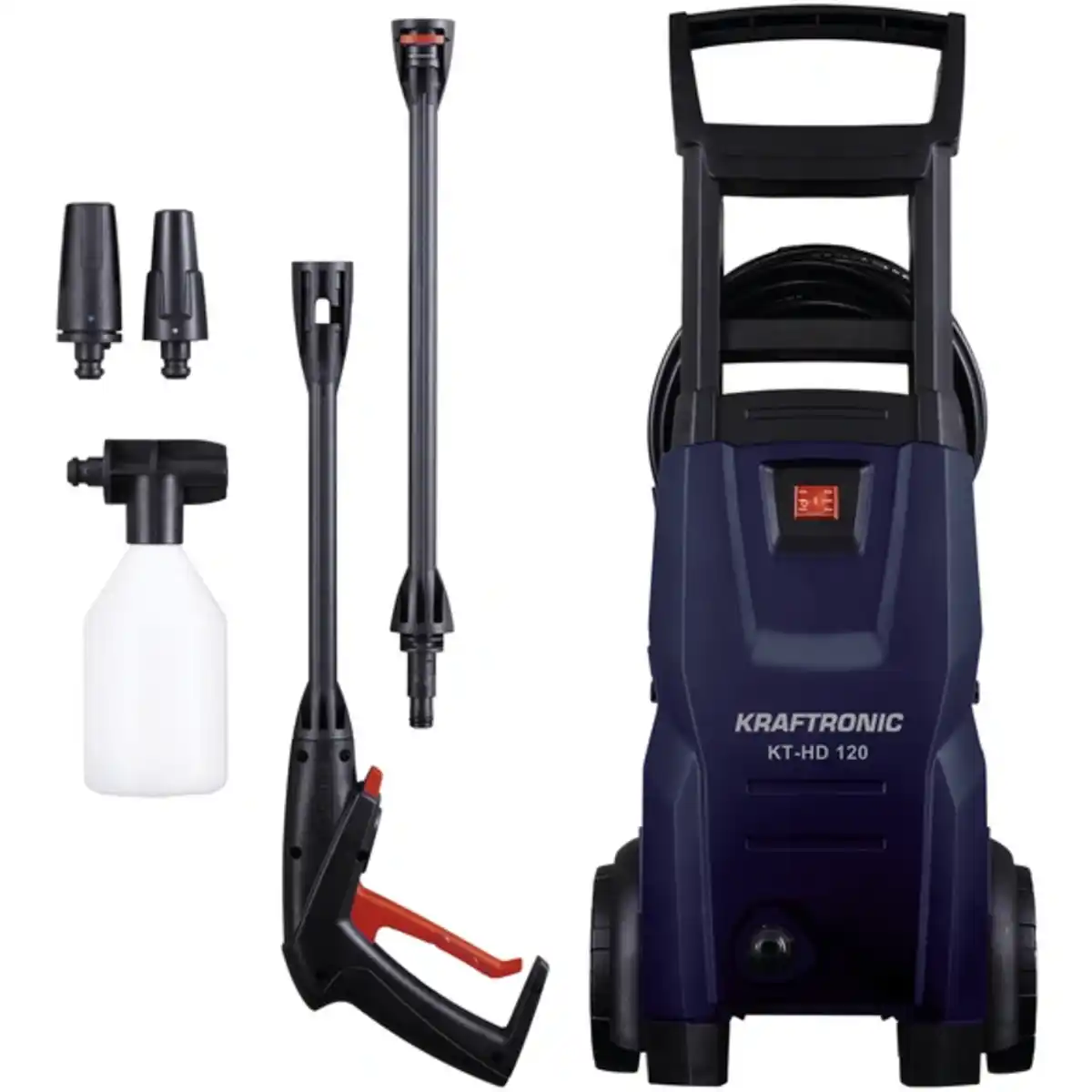 Bild 1 von KRAFTRONIC Hochdruckreiniger »KT-HD 120«, 1400 W, max. Betriebsdruck: 120 bar