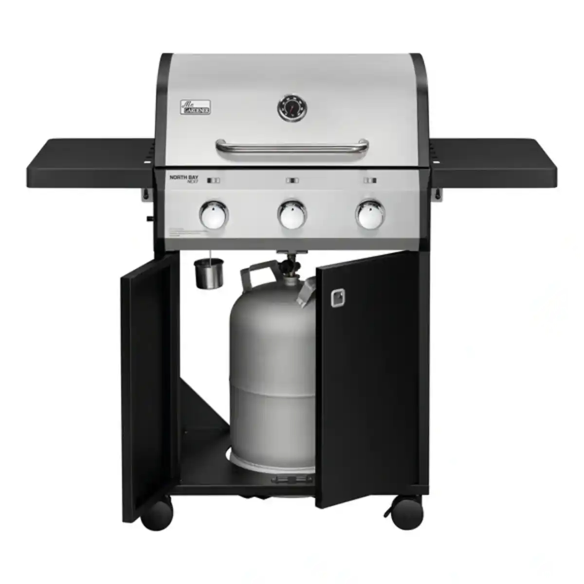 Bild 4 von Mr. GARDENER Gasgrill »North Bay Next«, 3 Brenner,Grillfäche: 62 x 42 cm