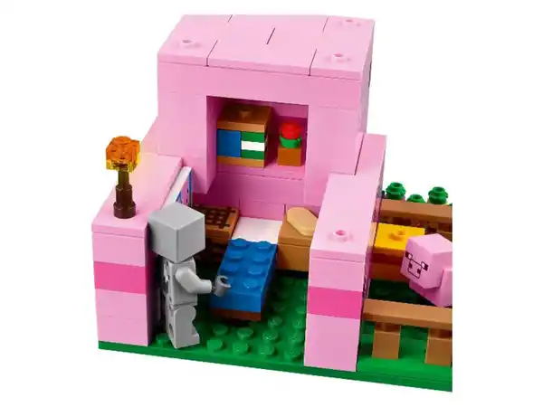Bild 3 von Lego Minecraft 21268 »Das Babyschwein-Haus«