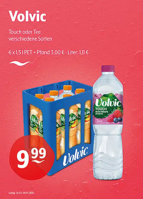 Bild 1 von Volvic Touch oder Tee verschiedene Sorten