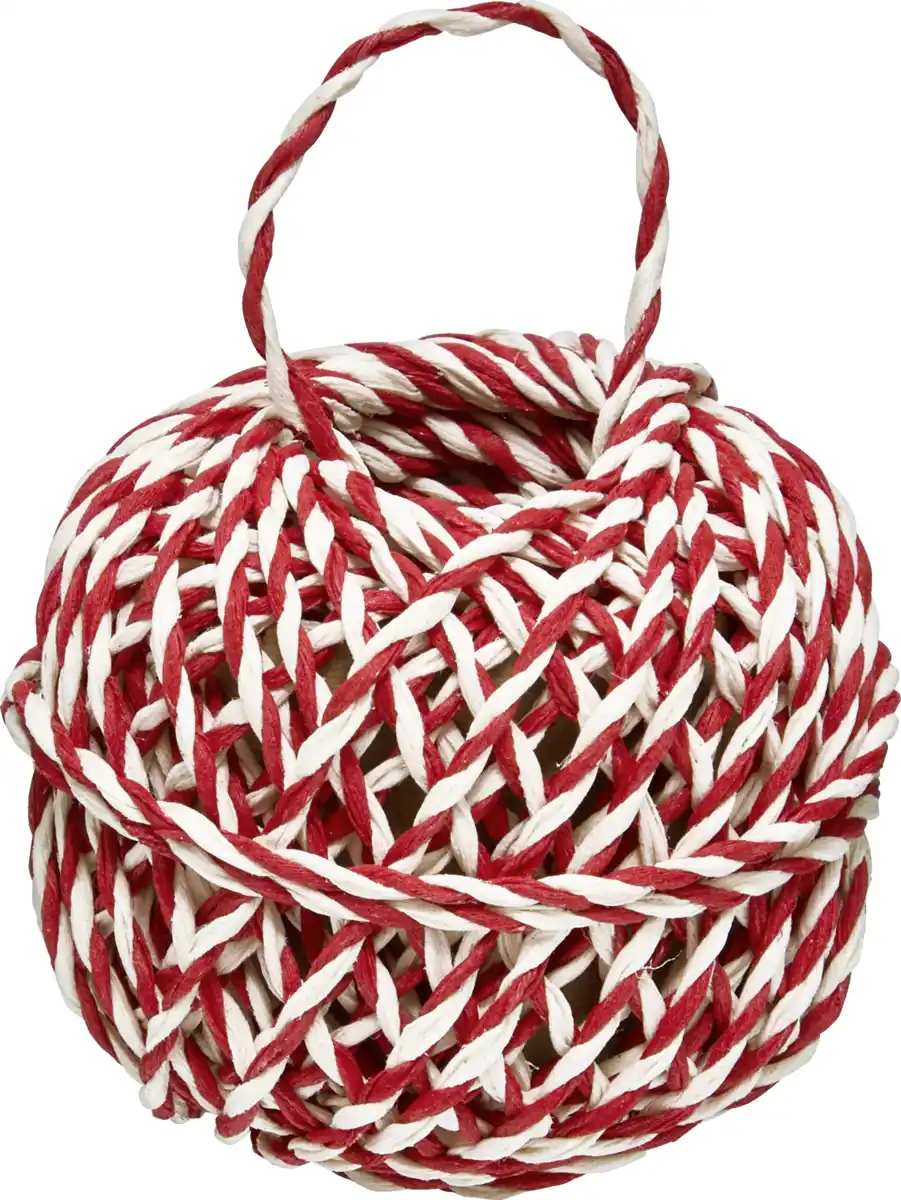 Bild 4 von DEKOWELT PAPIERKORDEL CORD RO WE R/W GR/W 2MM/10M, 10 m