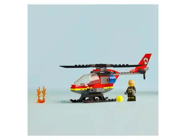 Bild 3 von LEGO® City 60411 »Feuerwehrhubschrauber«