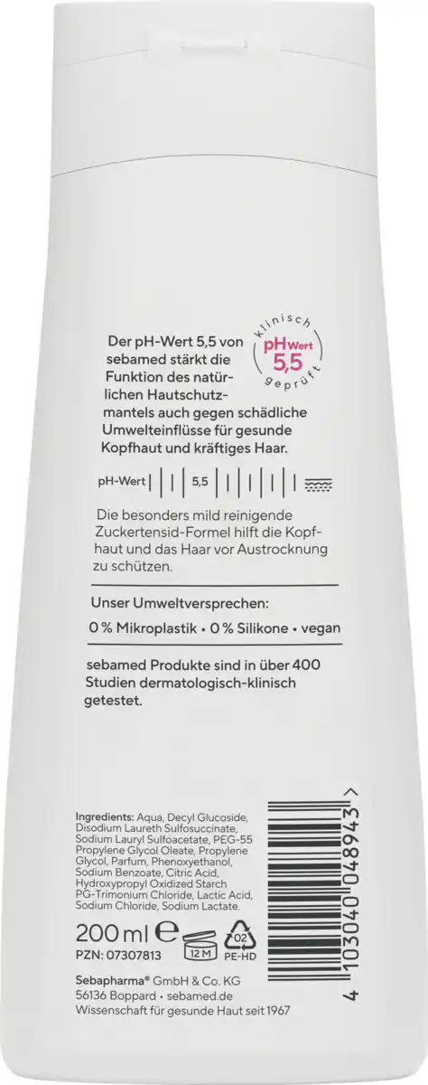 Bild 2 von sebamed Every-Day Shampoo, 200 ml