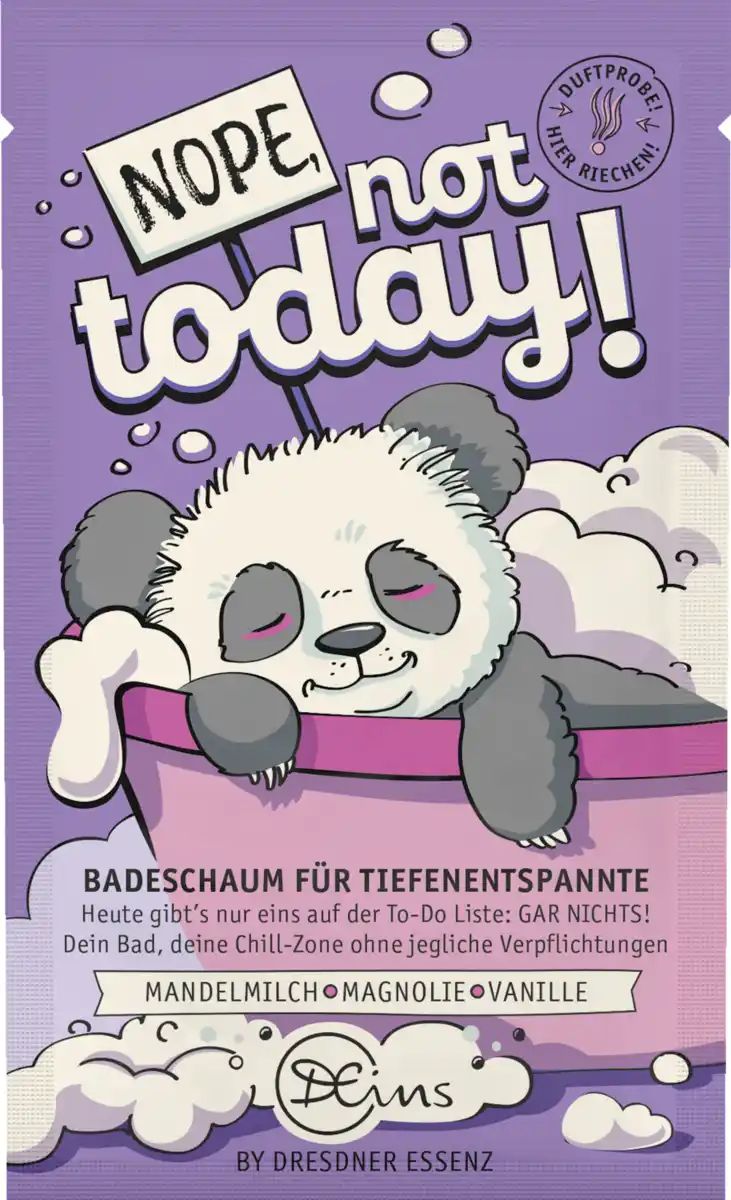 Bild 1 von Dresdner Essenz Badeschaum Nope, not today, 60 g
