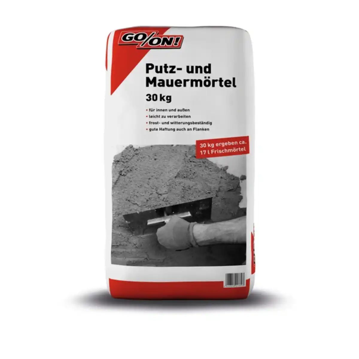 Bild 1 von GO/ON! Putz- und Mauermörtel, grau, 30 kg