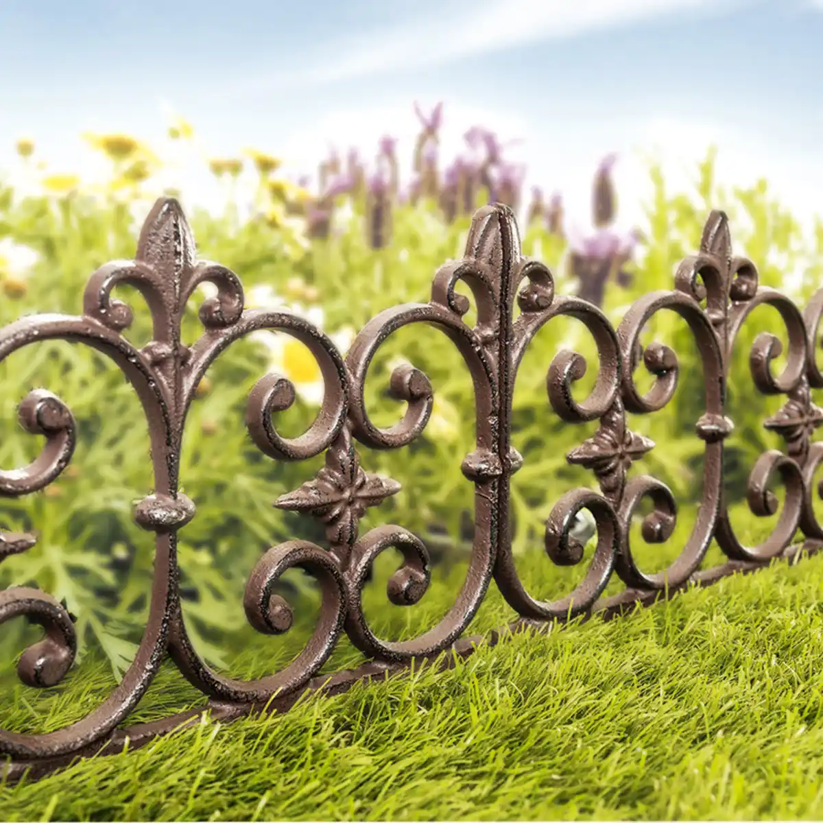 Bild 1 von Powertec Garden Antik-Blumen-Umrandung 4er-Set