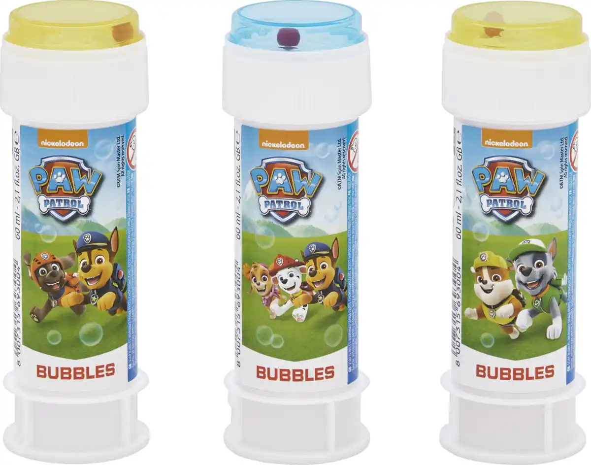 Bild 2 von nickelodeon Seifenblasen - Paw Patrol 3er-Set, 180 ml