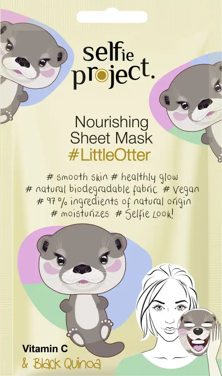 Bild 1 von Selfie Project Glättende Tuchmaske #LittleOtter