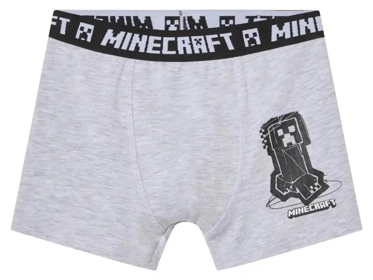 Bild 3 von Jungen Boxershorts »Minecraft«, 2 Stück, mit hohem Baumwollanteil