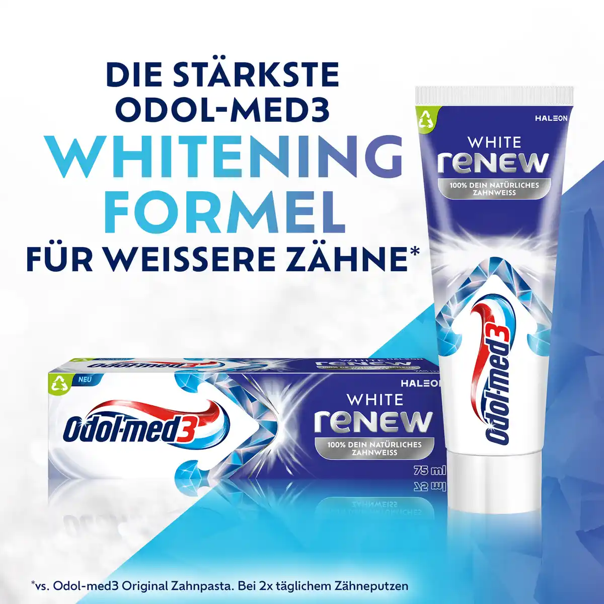 Bild 3 von Odol med3 White reNEW Zahncreme, 75 ml