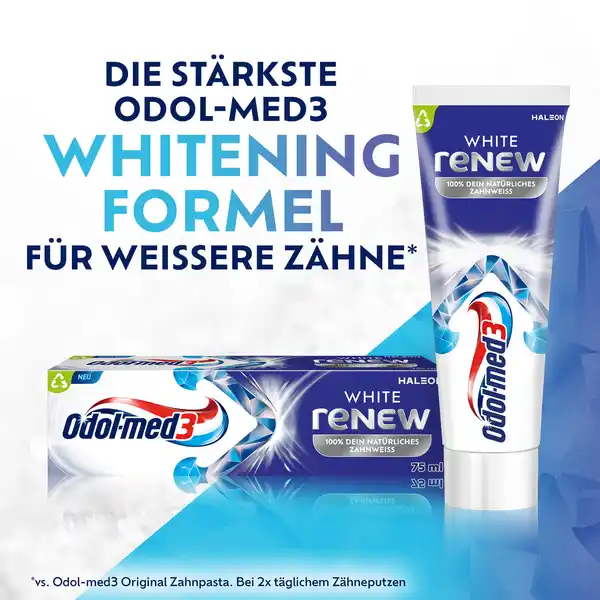 Bild 3 von Odol med3 White reNEW Zahncreme, 75 ml