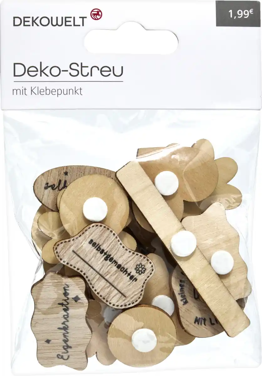 Bild 1 von DEKOWELT Holz Streu Sprüche