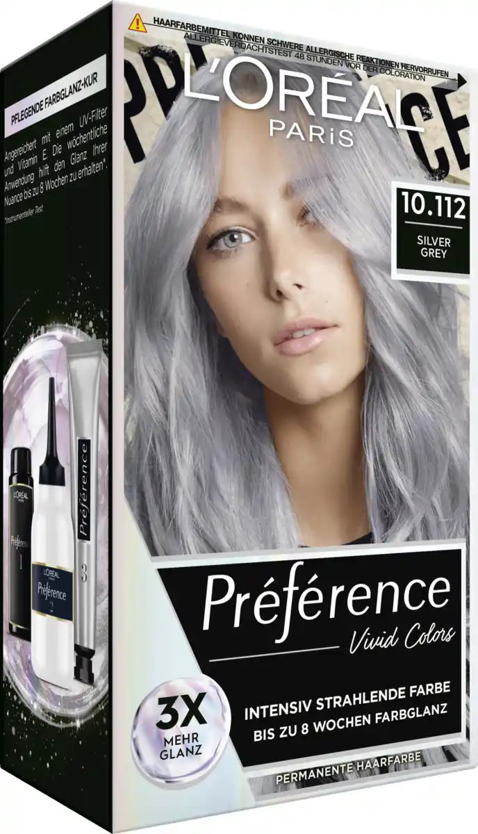 Bild 2 von L’Oréal Paris Préférence Vivid Colors 10.112 Silver Grey
