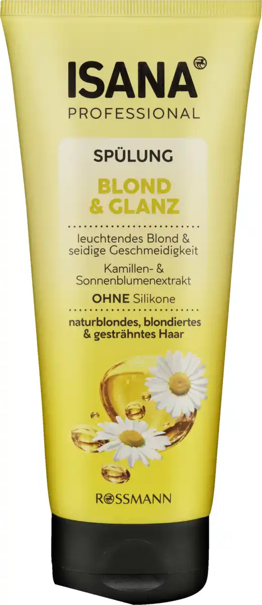 Bild 1 von ISANA PROFESSIONAL Spülung Blond & Glanz, 200 ml