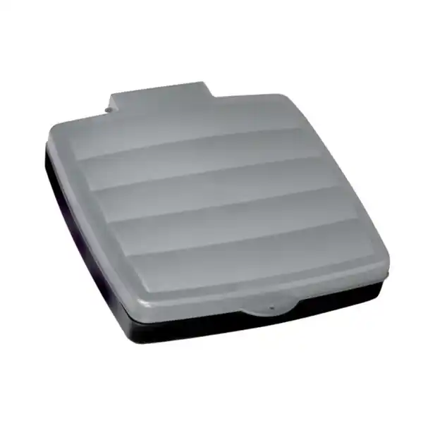 Bild 2 von GO/ON! Müllsackständer »Malte«, bis 120 L montierbar, Kunststoff, silber/anthrazit