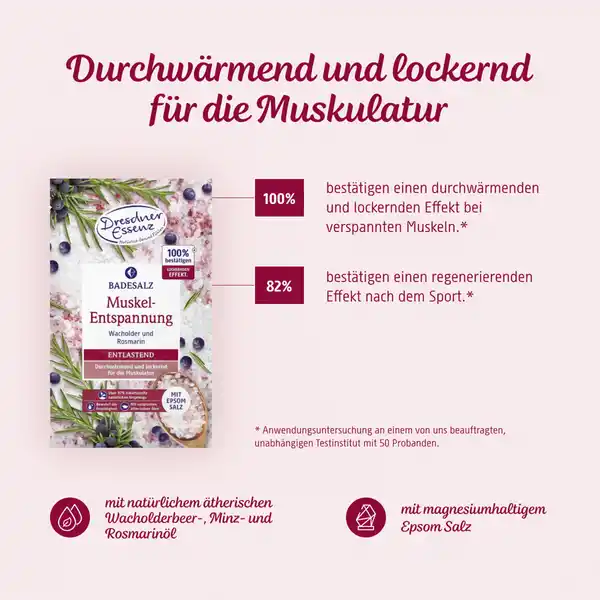 Bild 4 von Dresdner Essenz Badesalz Muskel-Entspannung, 60 g