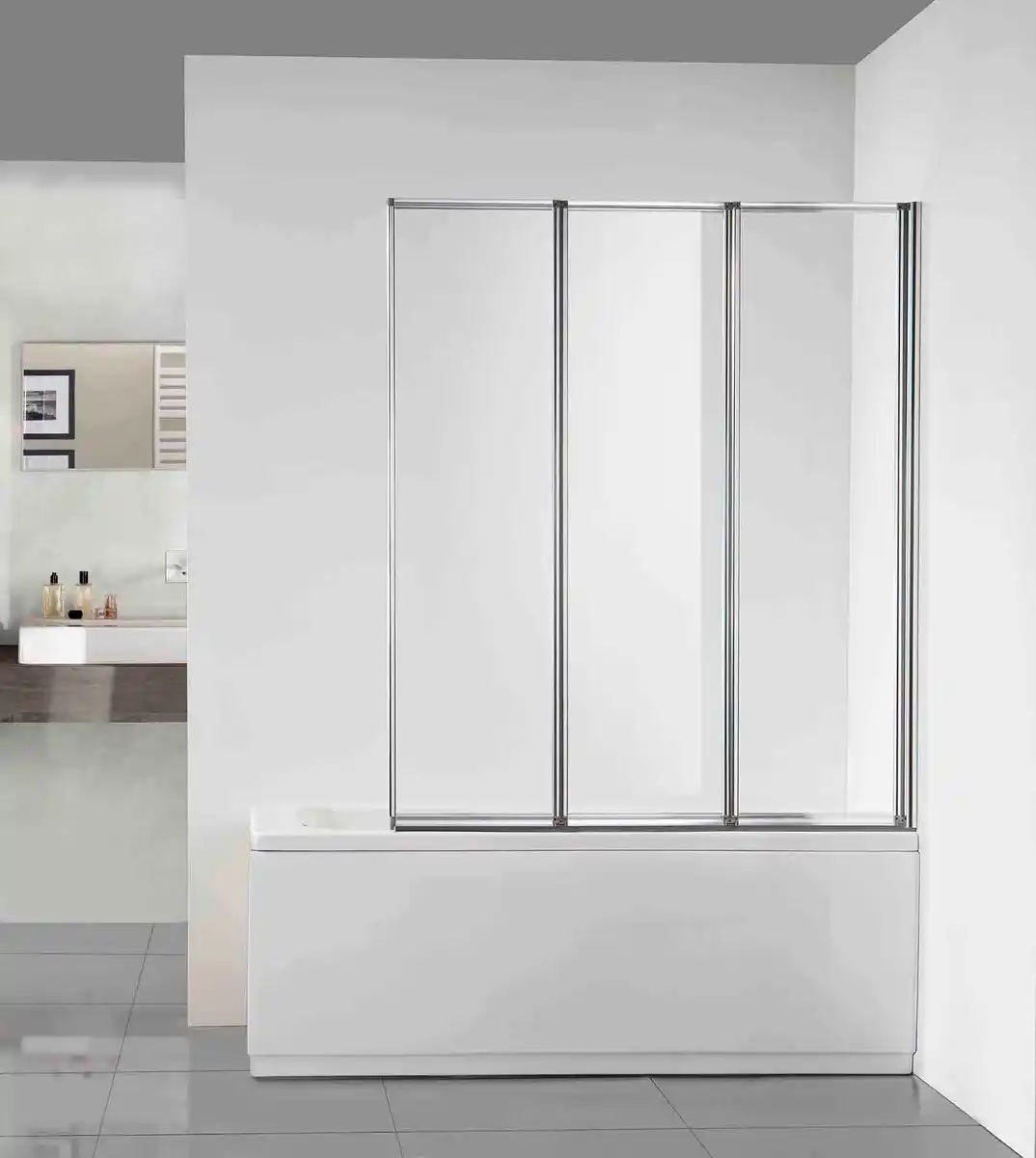 Bild 1 von Primaster Badewannenaufsatz Alu Easy4You 120 x 140 cm klappbar