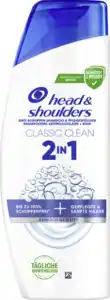 head & shoulders Anti-Schuppen Shampoo & Pflegespülung 2in1 Classic Clean, 250 ml