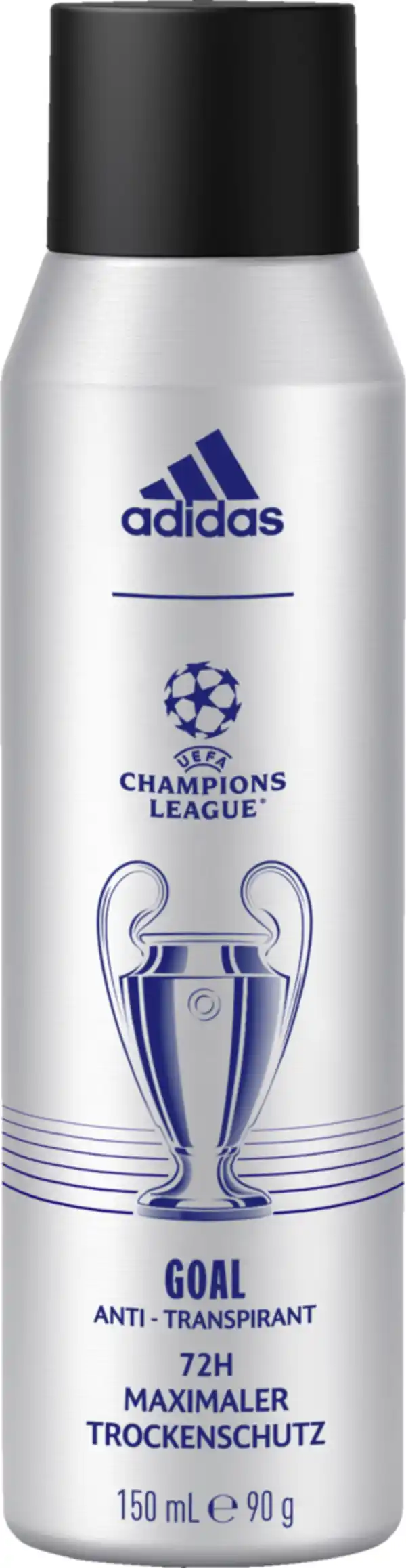 Bild 1 von adidas UEFA Champions League Goal, Antitranspirant Spray 150 ml