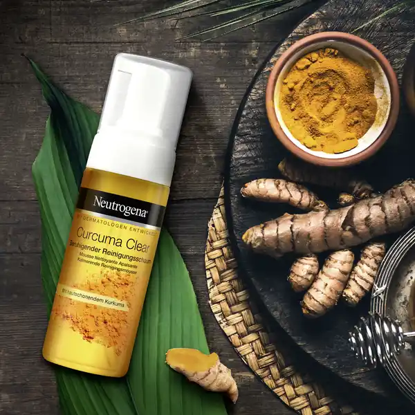 Bild 3 von Neutrogena Curcuma Clear Beruhigender Reinigungsschaum, 150 ml