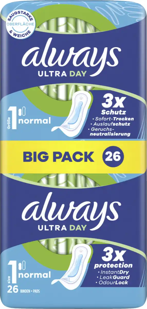 Bild 1 von Always Ultra Day Binden Normal BigPack