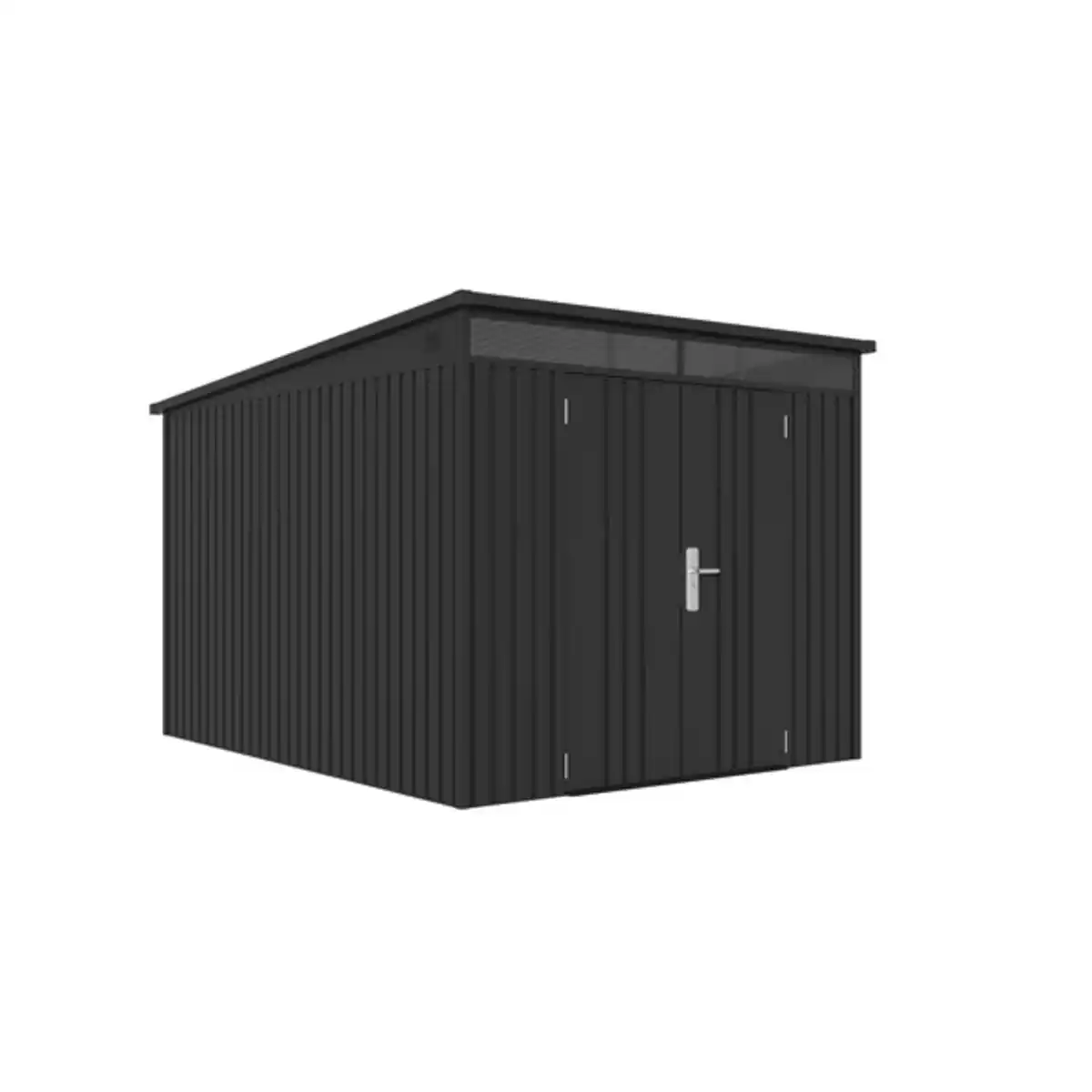 Bild 1 von Mr. GARDENER Gerätehaus, Metall, BxHxT: 240 x 201 x 306 cm (Außenmaße inkl. Dachüberstand)