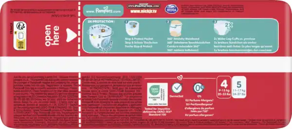 Bild 4 von Pampers Baby Dry Pants Windeln Gr.4 Maxi 9-15kg Single Pack