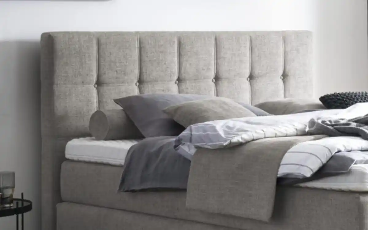 Bild 2 von Mondo - Boxspringbett Barell, Capulet falcon, 180 x 200 cm, Härtegrad 3 und 4, inkl. Premium Topper