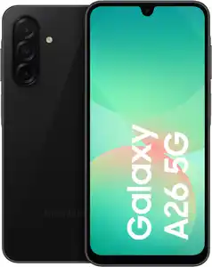 Galaxy A26 5G (128GB) Smartphone schwarz