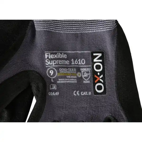 Bild 4 von Handschuh »Flexible Supreme 1610«, grau/schwarz