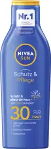 NIVEA SUN Schutz & Pflege Sonnenmilch LSF 30, 250 ml