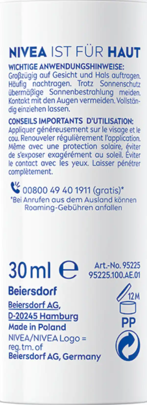 Bild 3 von NIVEA SUN 2in1 Primer Daily UV Serum LSF50+, 30 ml