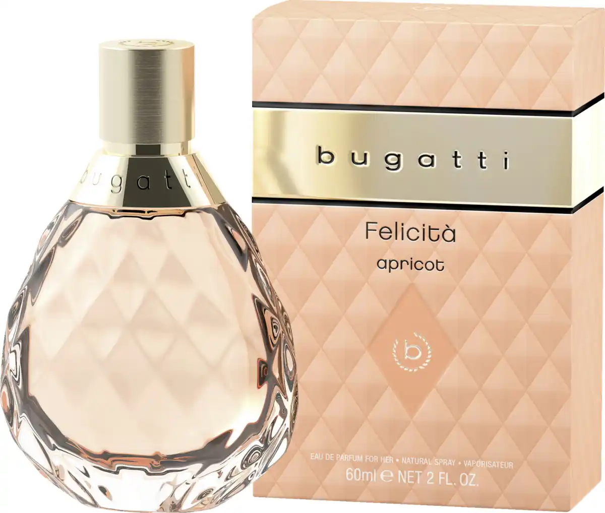 Bild 3 von bugatti bugatti Felicità Apricot for her EdP 60ml, 60 ml