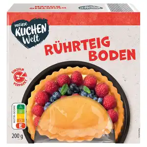 MEINE KUCHENWELT Kleine Tortenböden 200 g, Kleine Rührteigböden