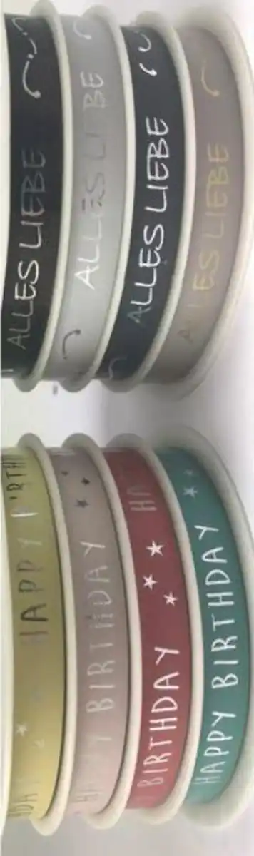 Bild 1 von DEKOWELT Multispule Happy Birthday / Alles Liebe, 20 m