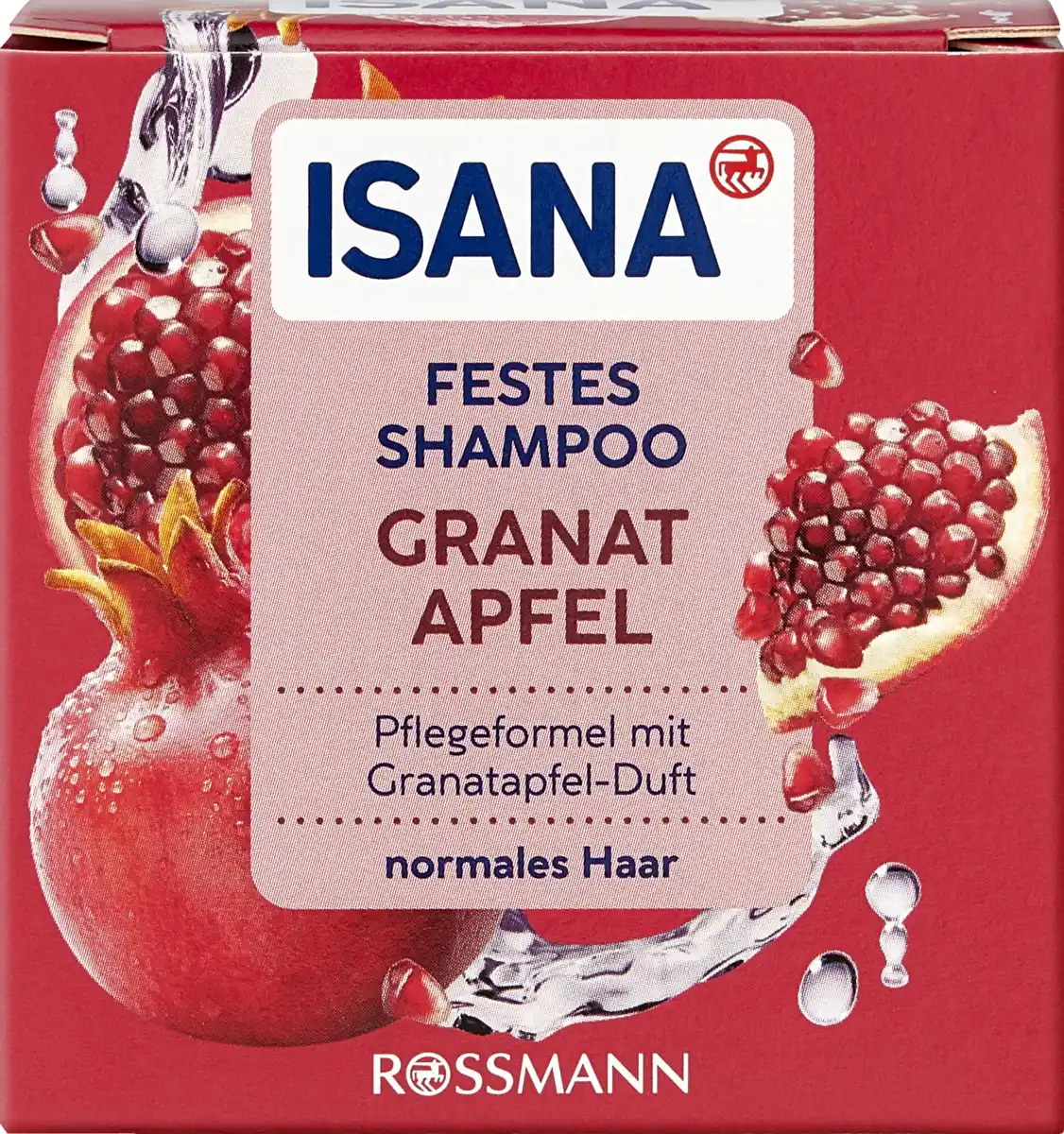 Bild 1 von ISANA festes Shampoo Granatapfel, 65 g