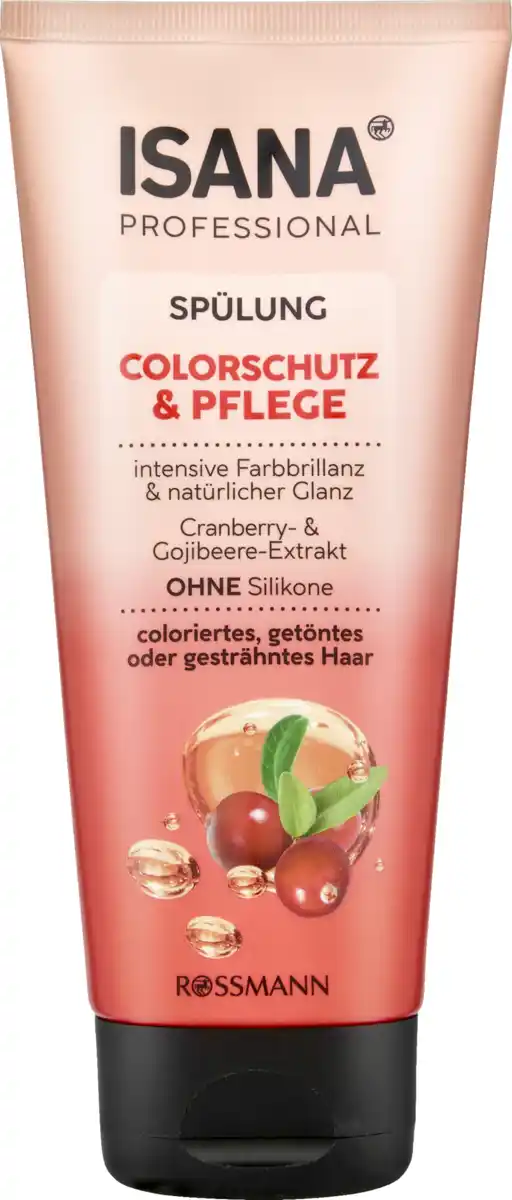 Bild 1 von ISANA PROFESSIONAL Spülung Farbschutz & Glanz, 200 ml