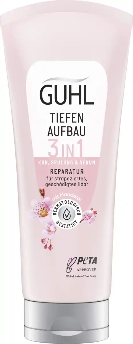 Bild 1 von Guhl 3in1 Tiefenaufbau Kur, Spülung & Serum Reparatur, 200 ml